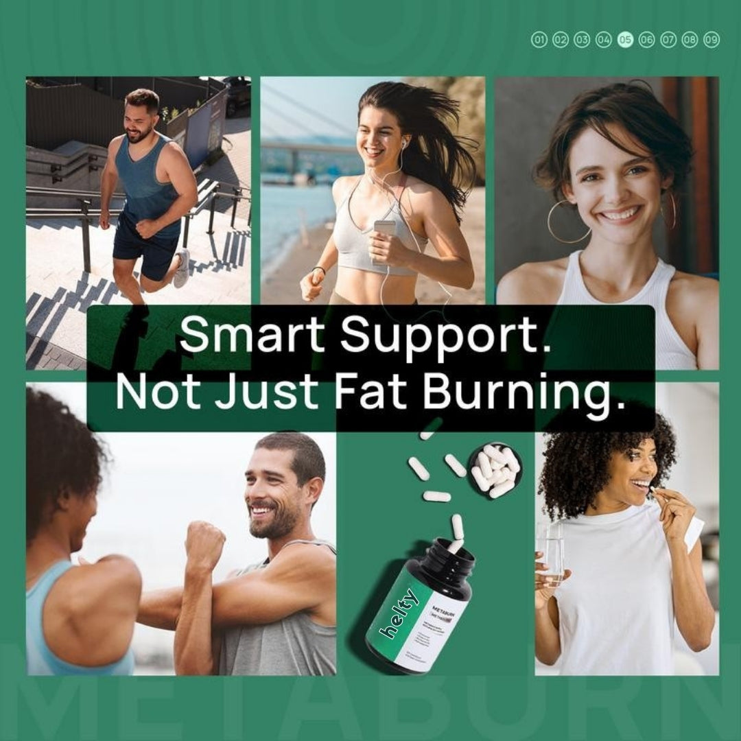 Helty Metaburn GLP-1 Supplement for Women & Men