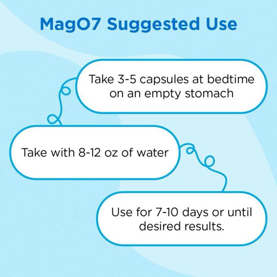 MagO7® Oxygen Cleanse – Gentle Overnight Detox