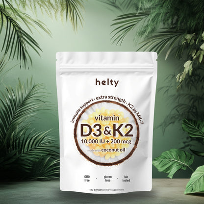HELTY High Potency Vitamin D3 & K2